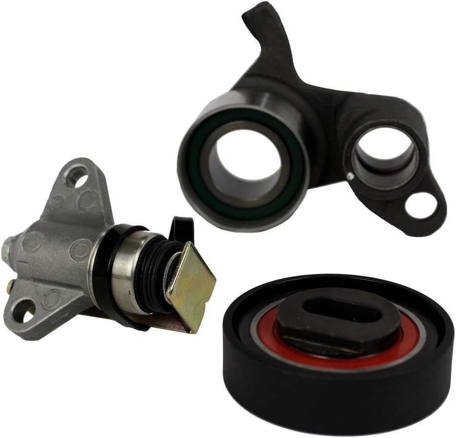 DNJ TBK223WP Timing Belt Kit with Water Pump for 1993-2001 Honda Prelude 2.2L L4 16V DOHC 2156cc