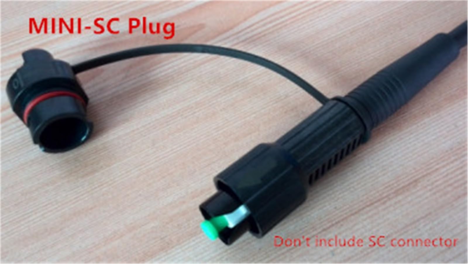 Lot de 10 connecteurs à fibre optique étanches MINI-SC - Indice IP68 pour installations FTTH (prise MINI-SC)