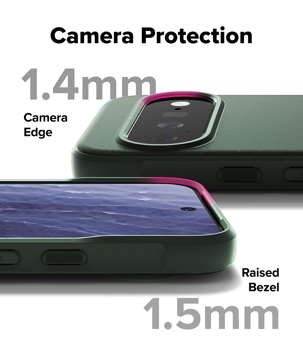 Ringke Funda y Protector Pantalla para Pixel 11 [Onyx Magnetic]