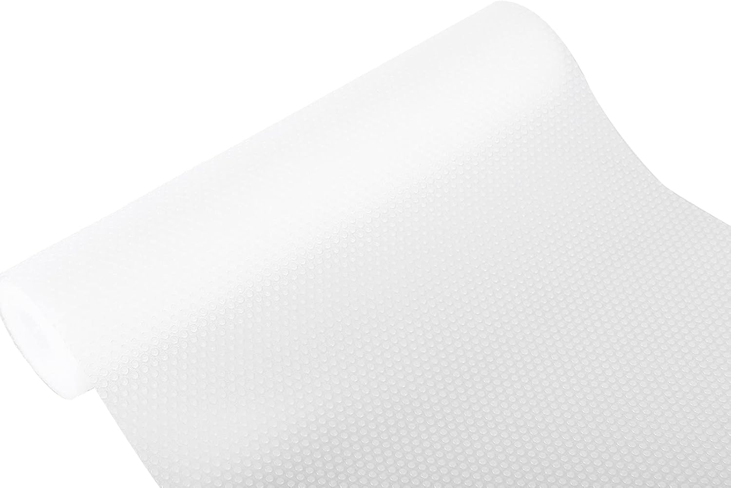 XMSound Thicken Wire Shelf Liner,13.5" x157Inch Heavy Duty Waterproof/Transparent/Raindrop Non-Slip Refrigerator Mats for Metal Shelving, Drawer Liner