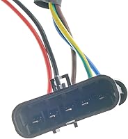 Vista 8 de Motor del faro delantero izquierdo del lado del conductor para Chevrolet Corvette 2000-2004 (5 pines)