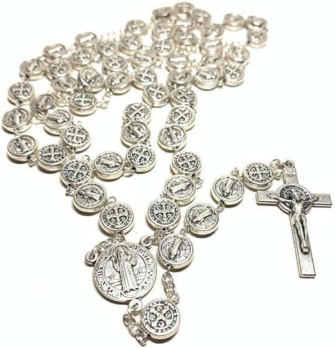 Miniatura 2 de Catholically Rosario de San Benito - Exorcismo - Bendecido por el Papa - Rosario de San Benito