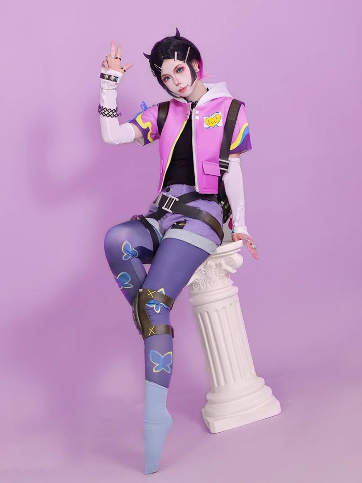 Amazon | ヴァロラント クローヴ コスプレ衣装 全セット アクセサリー