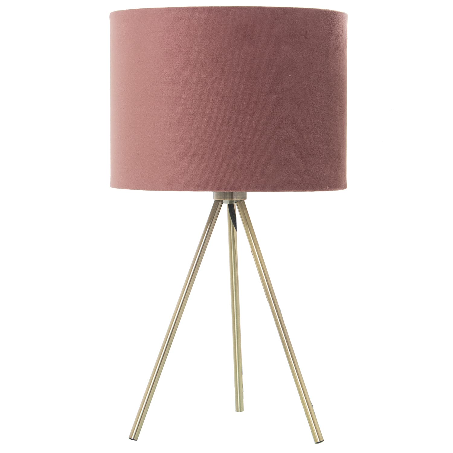 Lampe de table stable anti-éblouissement abat-jour taupe