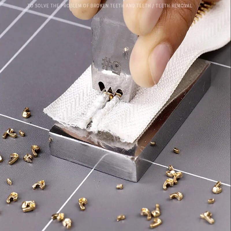 3# 5# Steel Tooth Remover Scoops Cutter Zipper Gear Remover DIY Handcraft Tools DIY Tools - (Color: 3)