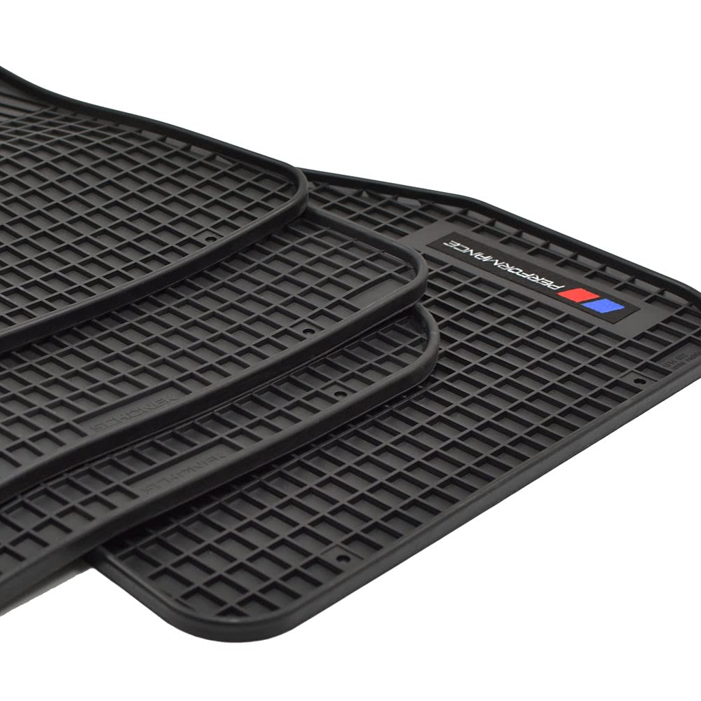 Performance Gummimatten + Kofferraumwanne Set kompatibel mit BMW 3er G21 Touring ab Bj. 2019