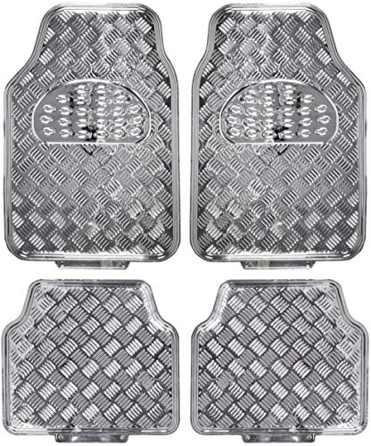 Alfombrillas Coche Goma Grises Marca GREATOOL