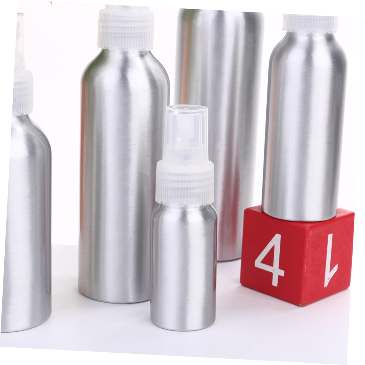 Baluue 10stücke Aluminium Sprühflasche Nachfüllbare Zerstäuber Mit Transparentem Spraykopf Für Parfüm Kosmetik Und Für Reisen Und Outdoor-aktivitäten