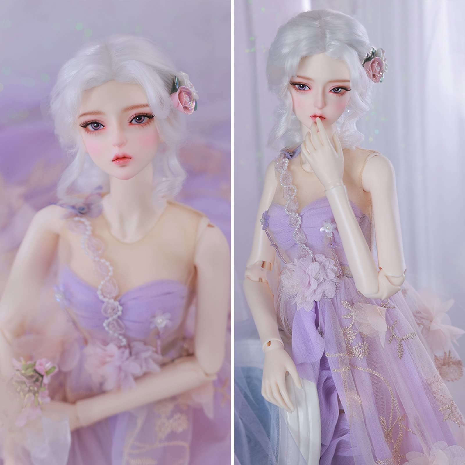 Amazon | 球体関節人形 1/3 BJD ドール本体 ヨーロッパ風 フィギュア