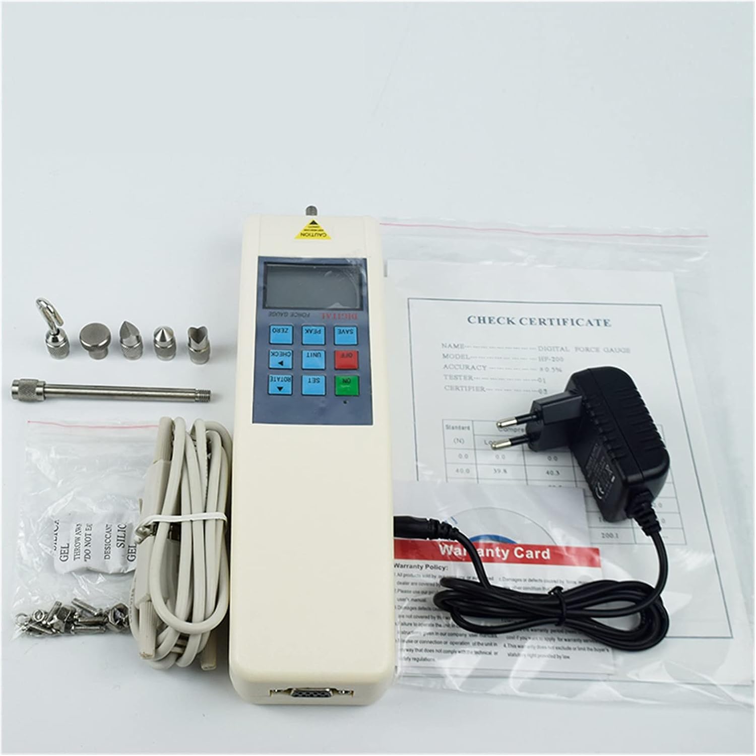 Digital Force Gauge, Digital Force Gauge(HF-2) Push Pull Gauge Dynamometer With RS232 0.2KG