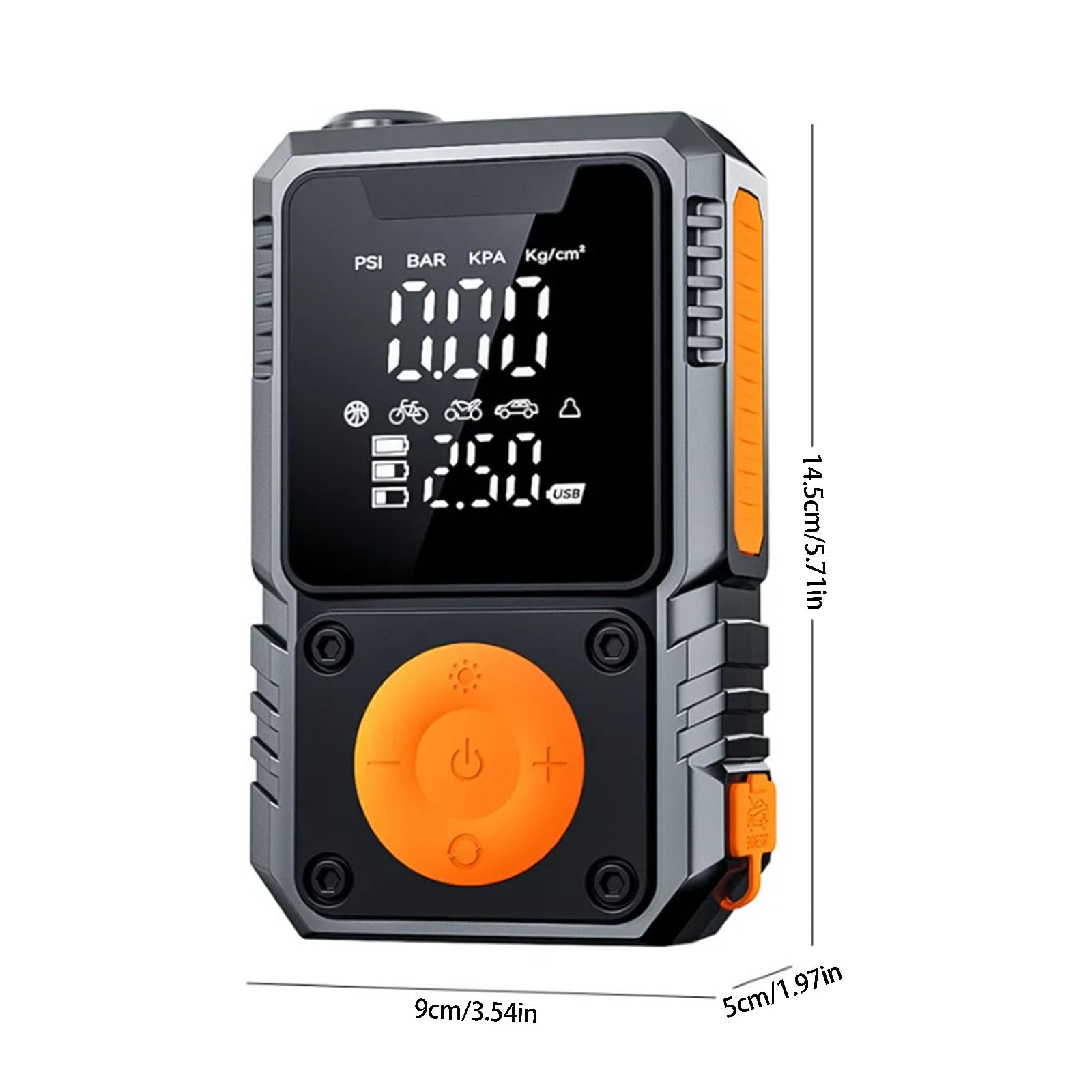 Compressore d ' Portatile del gonfiatore della, Smart Clip