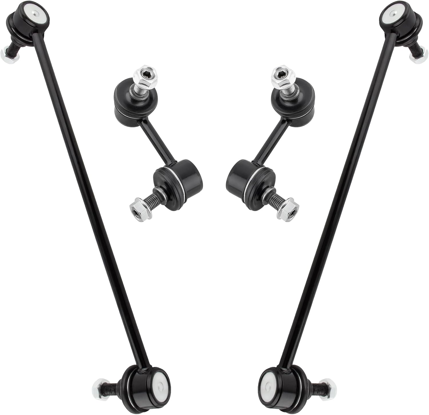 Set of 4 Front & Rear Sway Bar Links Kit Stabilizer Bar Links For Honda Civic 2012-2015,For Acura ILX 2013-2019, Replace # K750605 K750604 K750125 K750126