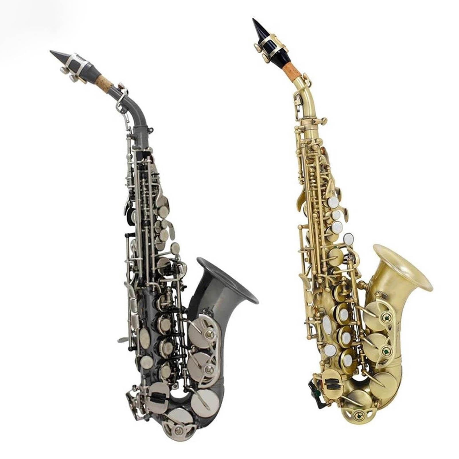 Saxofón Sib Negro Niquelado