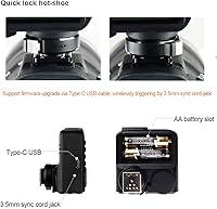 Vista 2 de Godox X2T-S Wireless Flash Trigger Compatible with Sony Camera Bluetooth Connection APP Control 1/8000s HSS Transmitter for Godox V1S TT685S TT350S