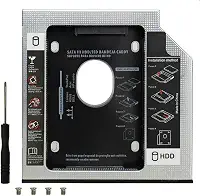 Adaptador Case Caddy Hd Ssd Sata 2.5 Gaveta Notebook 12,7mm ADAPTADOR CADDY 12.7MM HDCA-S127