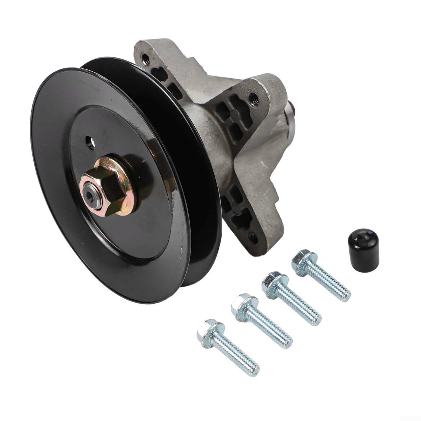 Eje de cubierta de cortacésped para 918-04125c 918-04125b 918-04126 618-04126 Gt2100, pieza de repuesto de metal con construcción robusta para una fácil instalación