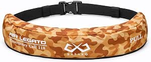 Amazon | BASARO (バサロ) 国土交通省型式承認品 桜マーク タイプA 自動膨張式 ライフジャケット 桜マーク付き 救命胴衣 自動/手動双方対応モデル 2Wayモデル 立体裁断 救命胴衣 大人用 釣り 腰 腰巻き ベルトタイプ コンパクト メンズ レディース サイズ 70~140cm 日本メーカー B-LifeJac-XH01 日本語取り扱い説明書 CO2高圧縮ボンベ付き (デザーブラウン) | BASARO | ライフジャケット・フローティングベスト