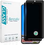 2 pièces de protecteur d'écran de confidentialité pour Samsung Galaxy S22, Galaxy S23, verre trempé anti-espion, compatible avec l'empreinte digitale, anti-rayures, sans bulles