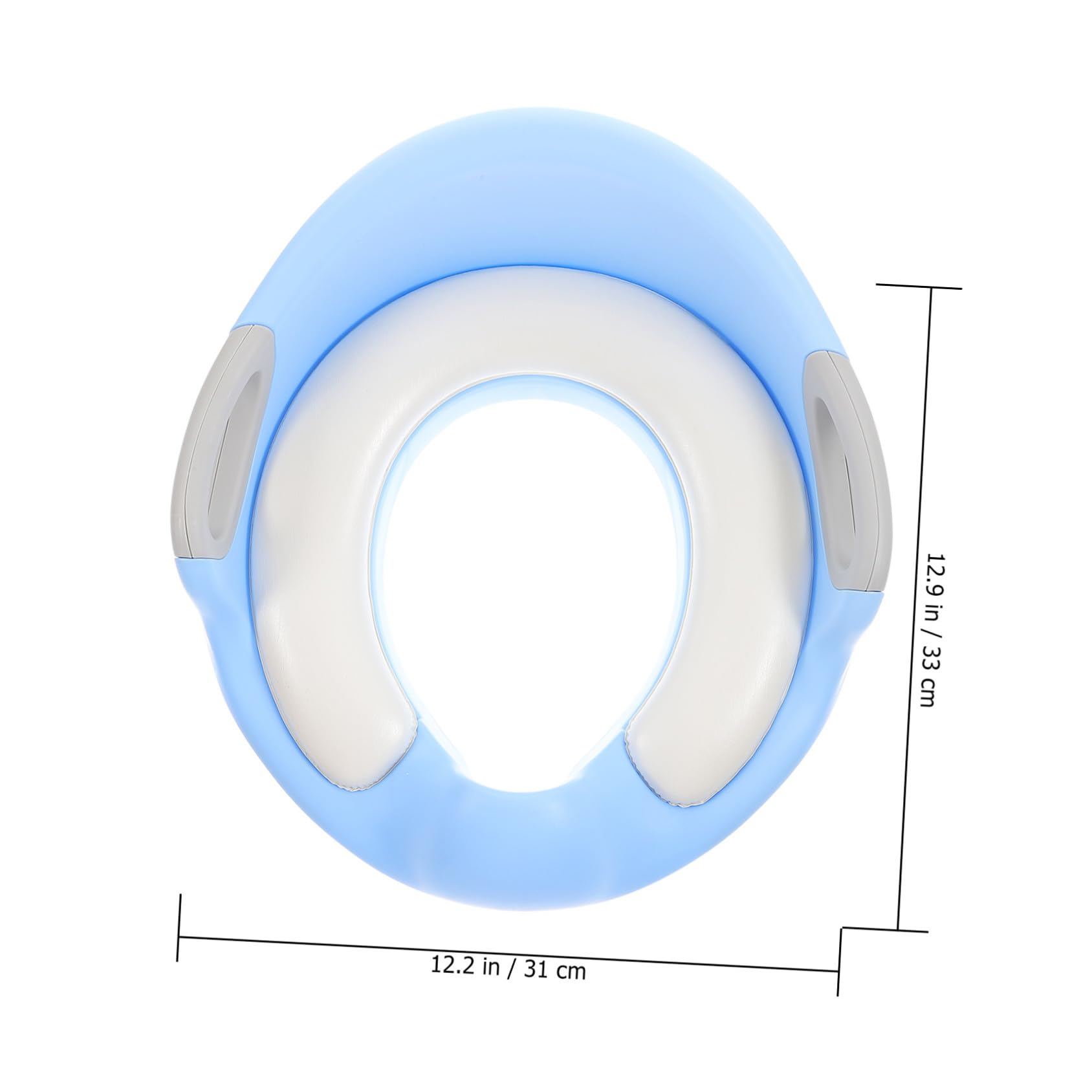 Toddmomy Asiento de Inodoro para Orinal Asa Cojín para Orinal Útil para Entrenamiento de Inodoro Taza para Pequeños Adecuado