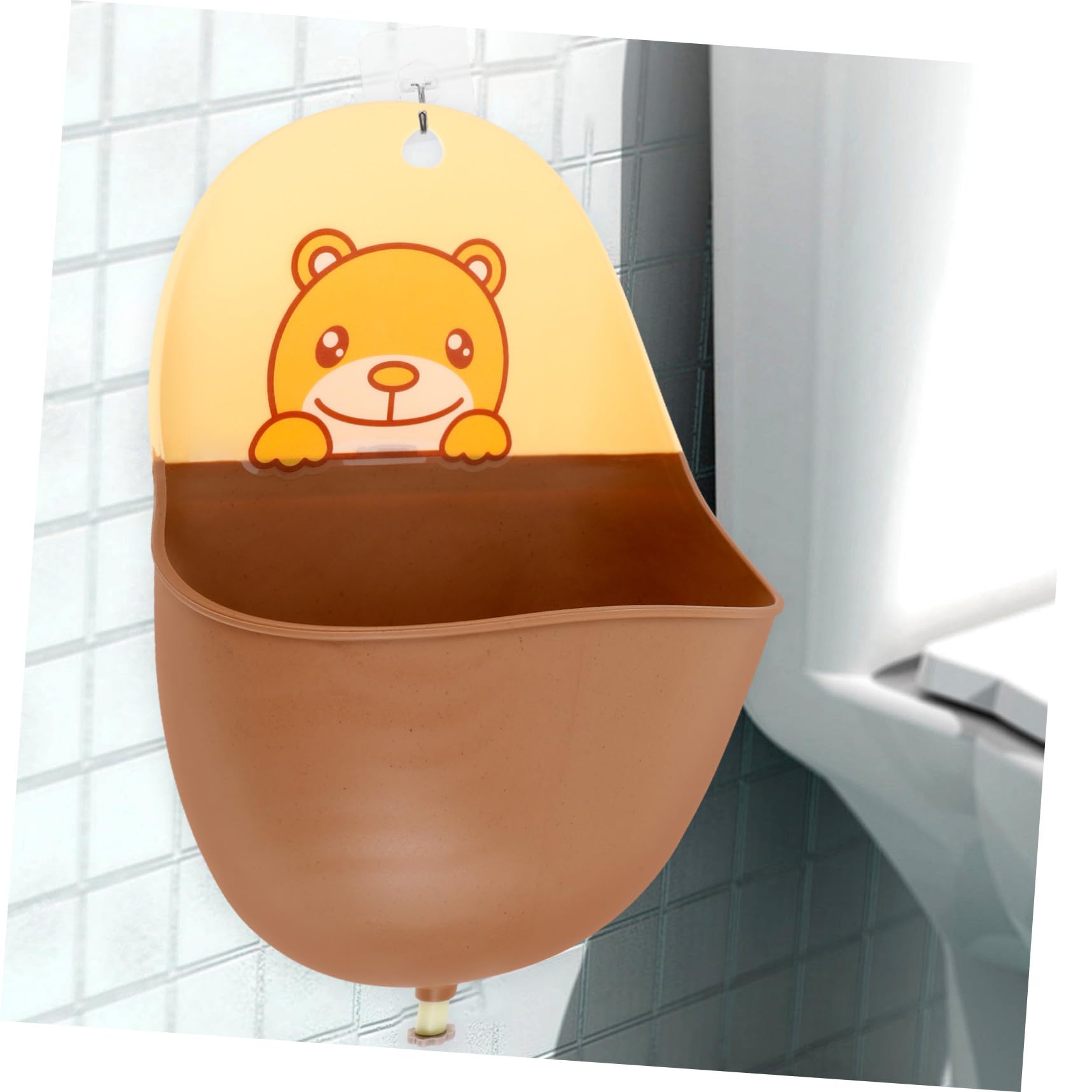 ifundom 2piezas Orinal Infantil De Entrenamiento Para Niño Urinal De Pared Para Potty Training Diseño Prueba De Derrames y De Limpiar Para Baños y
