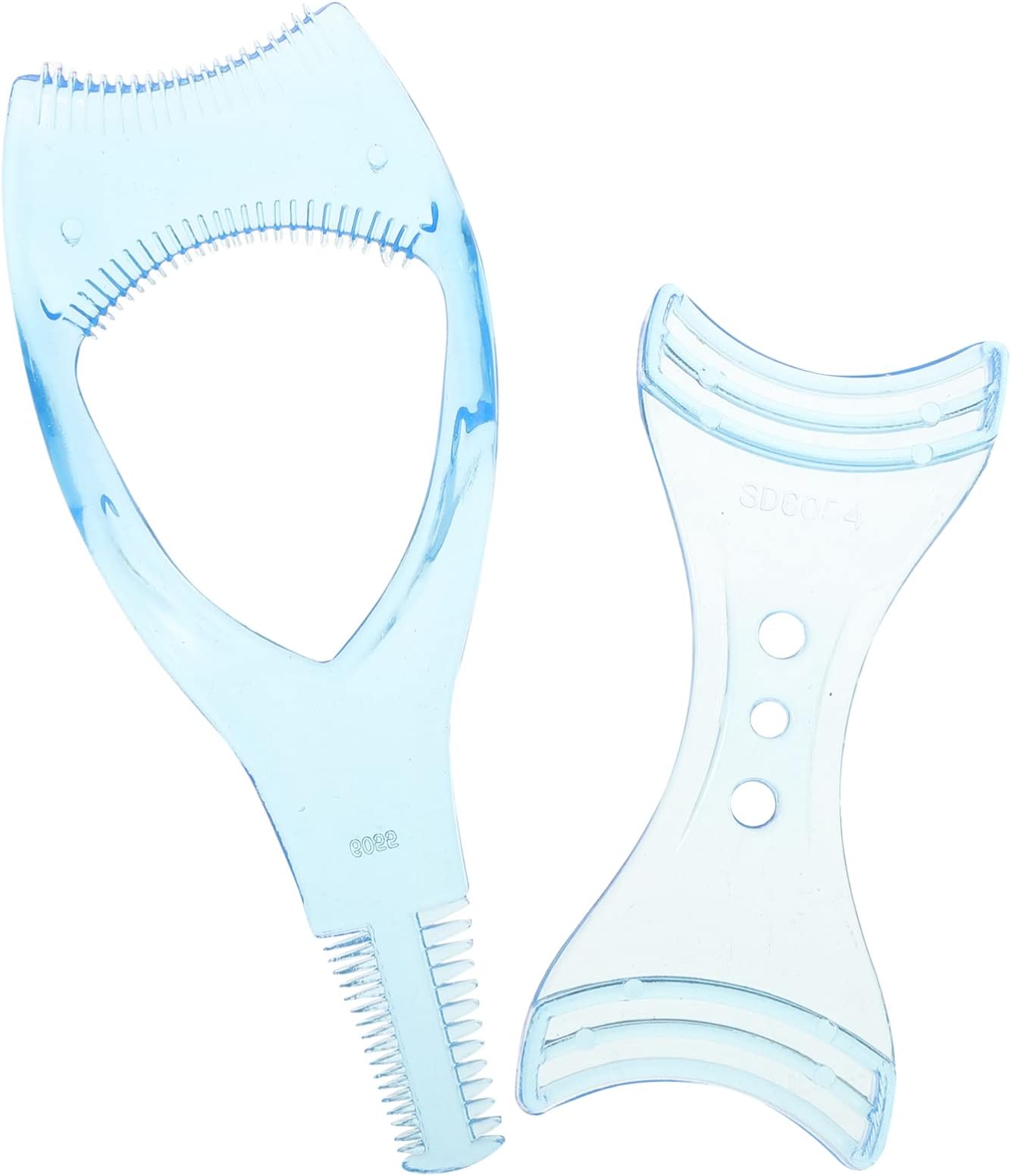 Beavorty Mascara Applicator Guard 2Pcs Lash Shield Eyelashes Tools Mascara Shield Applicator Guard Eyelash Guide for Makeup ( Random Color ) Eyelash Guard Shield