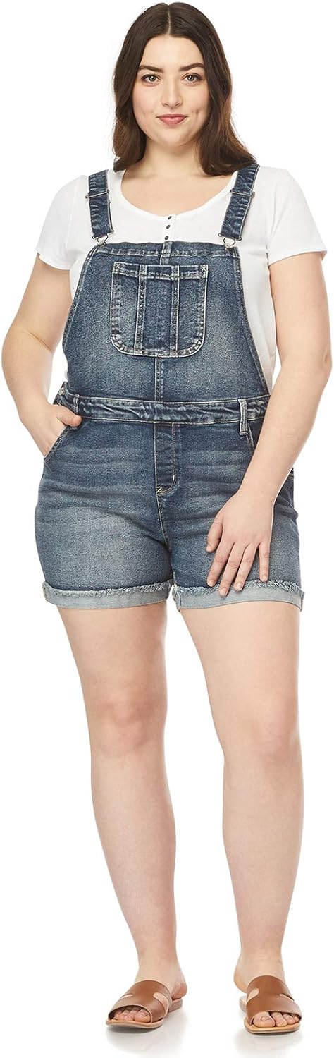 WallFlower womens Shortalls Juniors (Standard and Plus) - Image 4