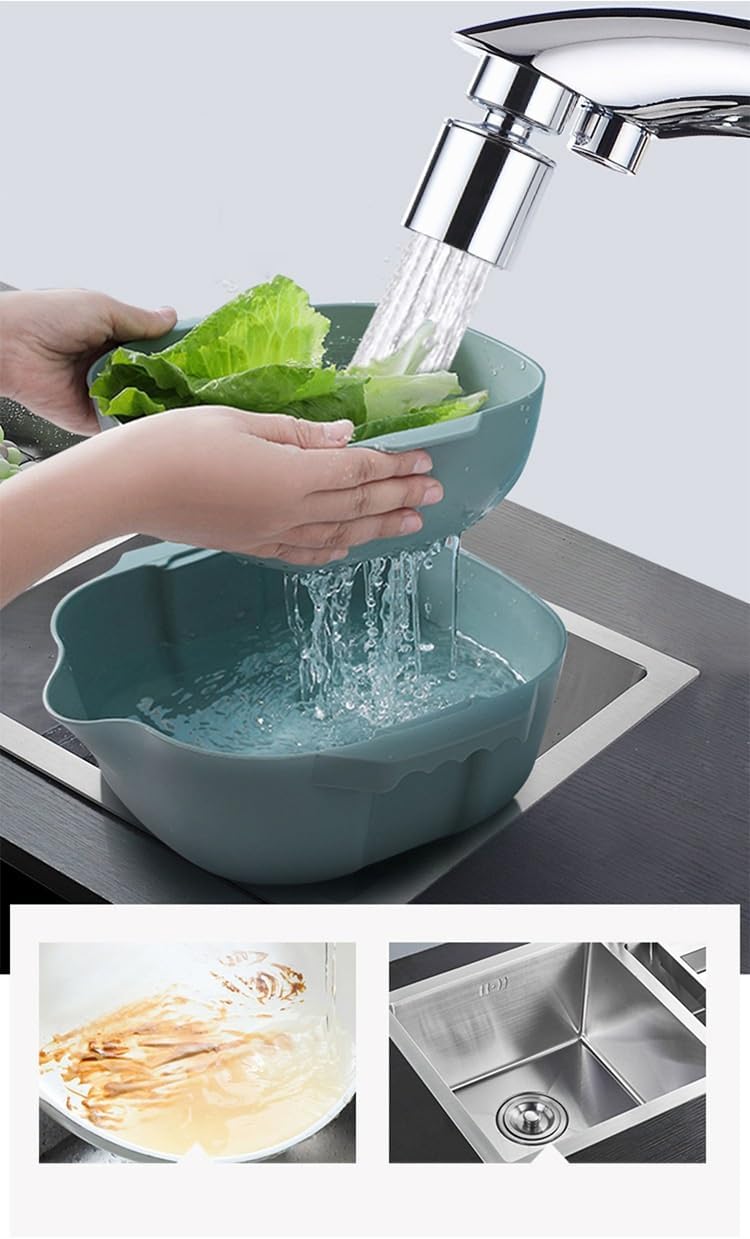 3-in-1 Hot and Cold Kitchen Sink, Vegetable Washing Basin, Purifier, Direct Drinking Water Faucet, Electroplating Dual Mode