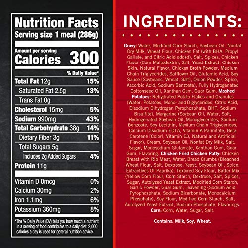 Banquet Chicken Fried Chicken, Frozen Meal, 10.1 oz - Thumbnail 6