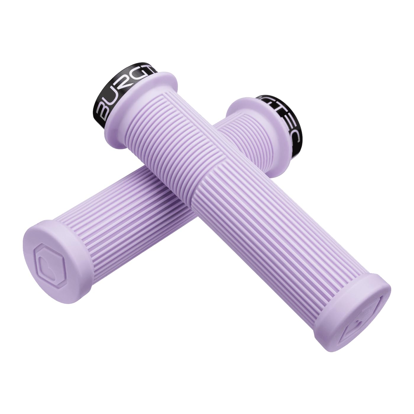 Burgtec Josh Bryceland Signature Bartender Pro Lock-On Mountain Bike Grips - Palmer Violet