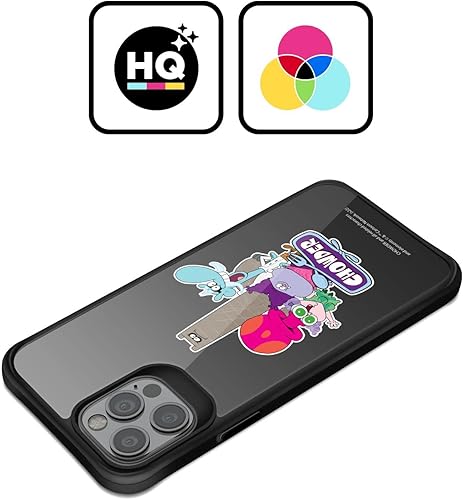 Miniatura 2 de Head Case Designs Officially Licensed Chowder Animated Series Character Art Graphics Black Shockproof Dual Protection Case Compatible with Apple