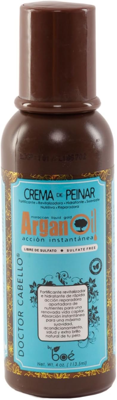 Boe Moroccan Liquid Gold Argan Oil Hair Leave-in 4 Ounce ., 4 Ounces