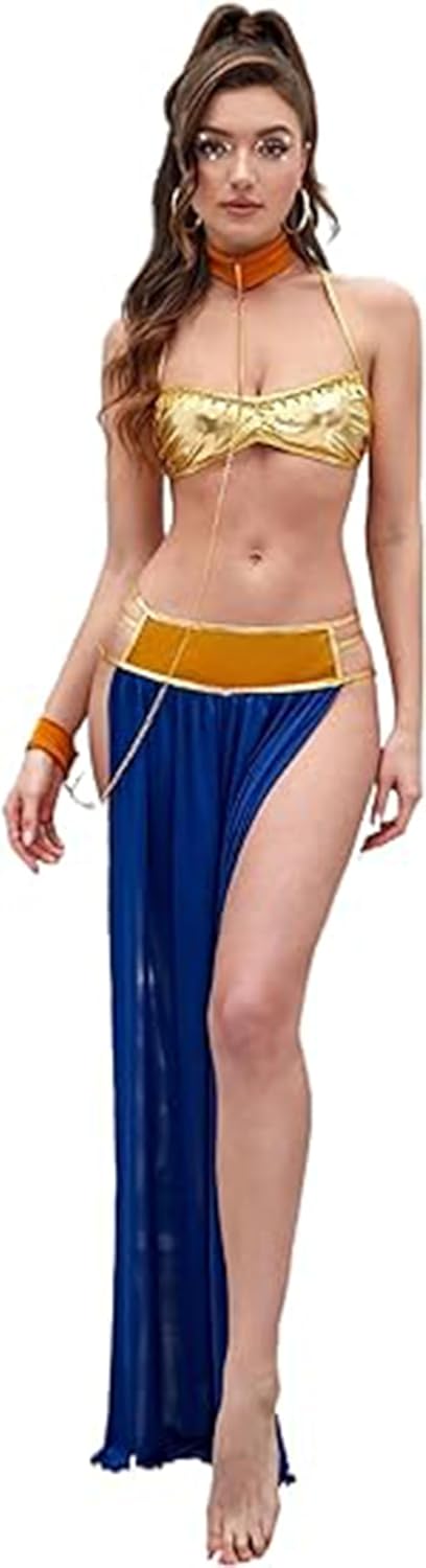 Adult Womens Belly Dance Bra and Belt Set Ladies Arab Greece Egypt Princess Dancing Costume