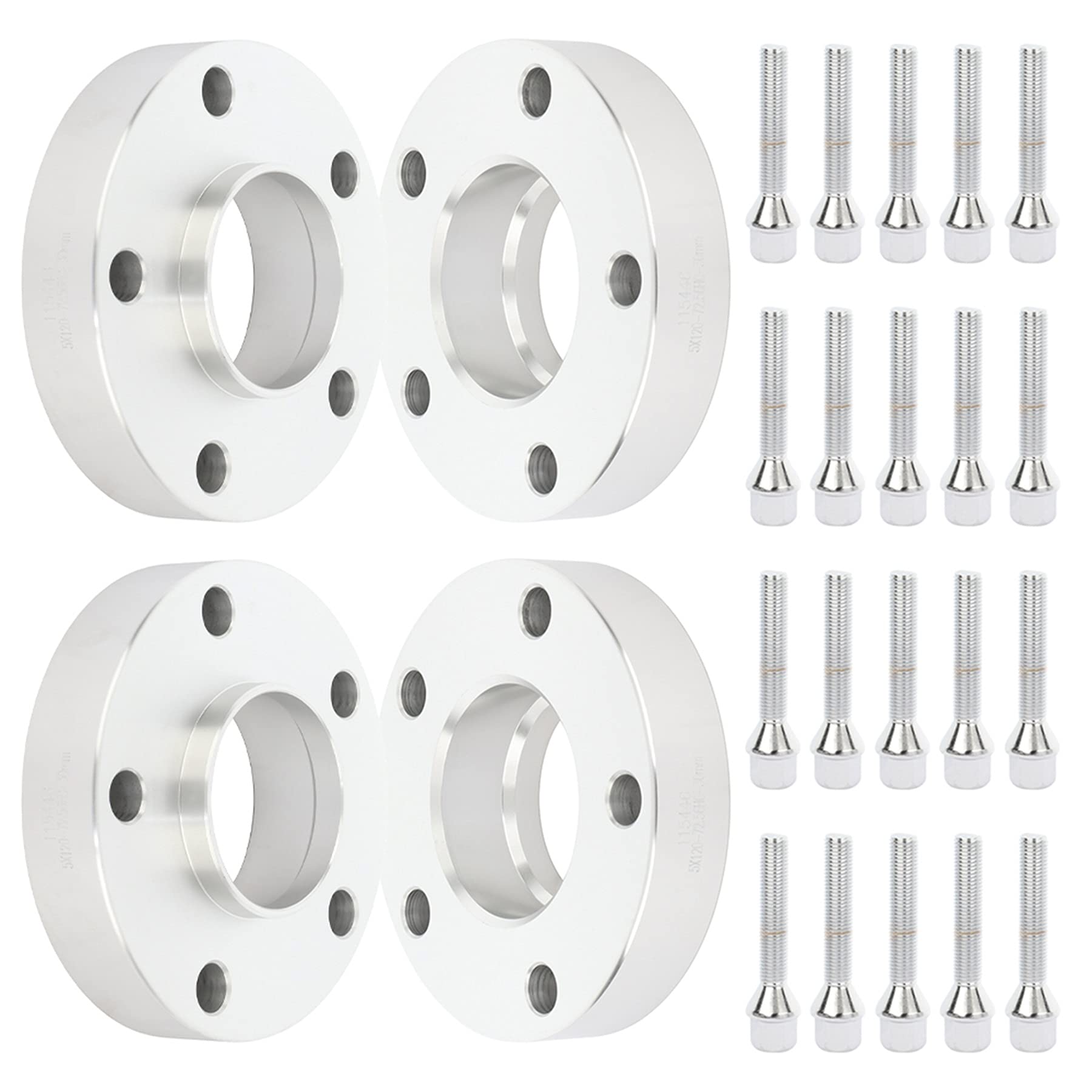 SCITOO 2Pcs 5x120 Wheel Spacers 30mm for BMW 1 Series M 128i 135i