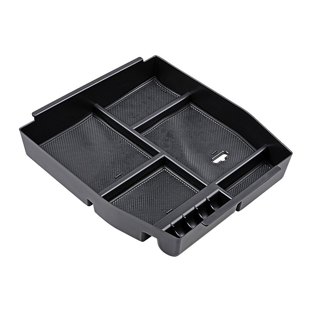 Astra Depot Armrest Secondary Storage Glove Box Tray Center Console Compatible with 2015-2018 2019 2020 2021 2022 2023 Ford F150 LHD