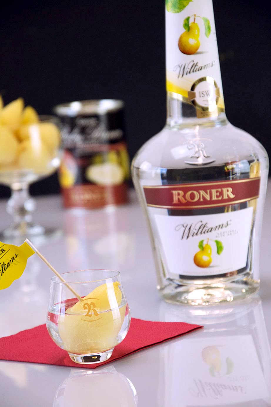 Roner Williams (1x 0,7l) - Distillato di Frutta dalla Distilleria Artigianale Alto Adige Südtirol più premiata d'Italia - 700 ml