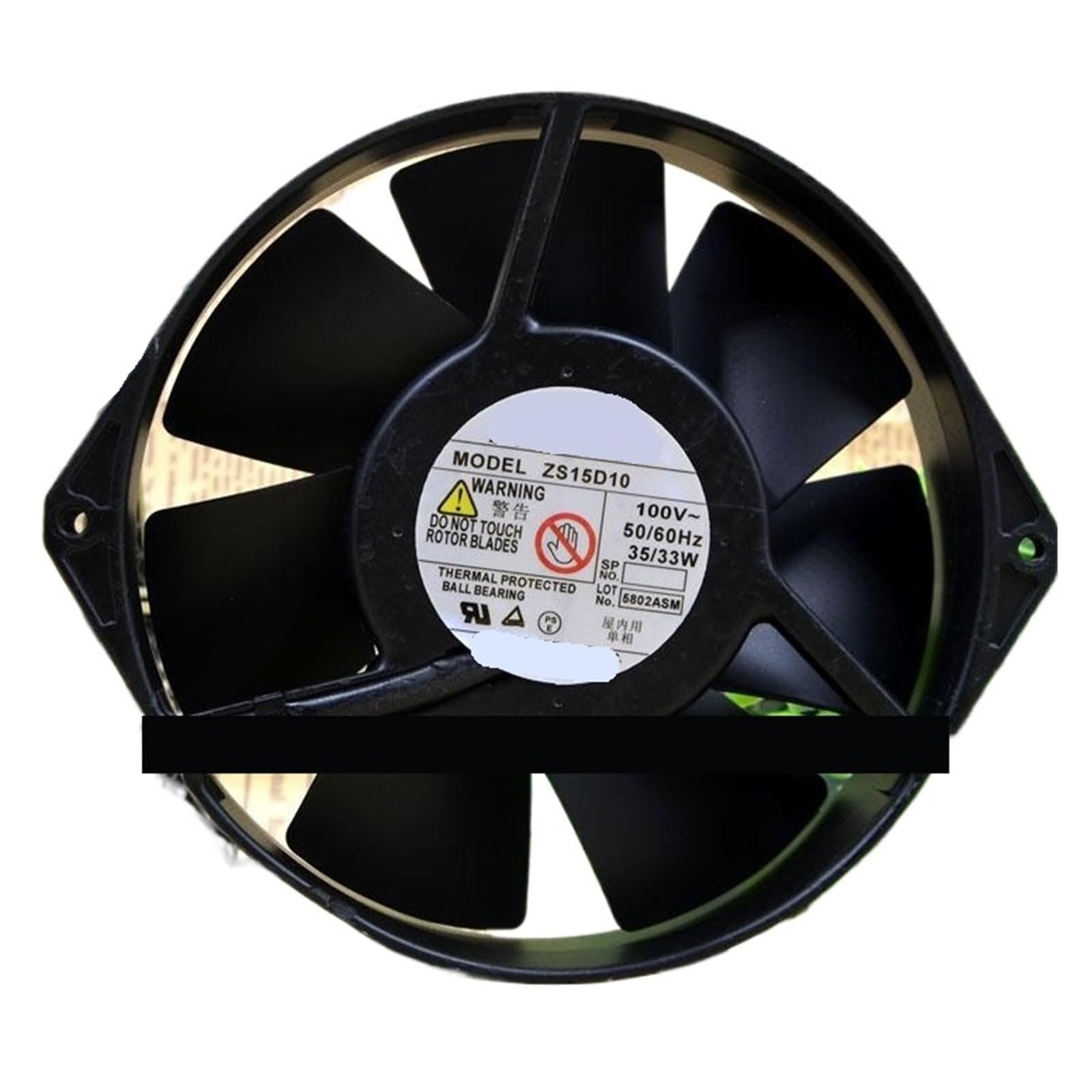 EGTDSFGJA ZS15D10 100V 33W 17CM 17238 172 * 38 mm Cooling Fan