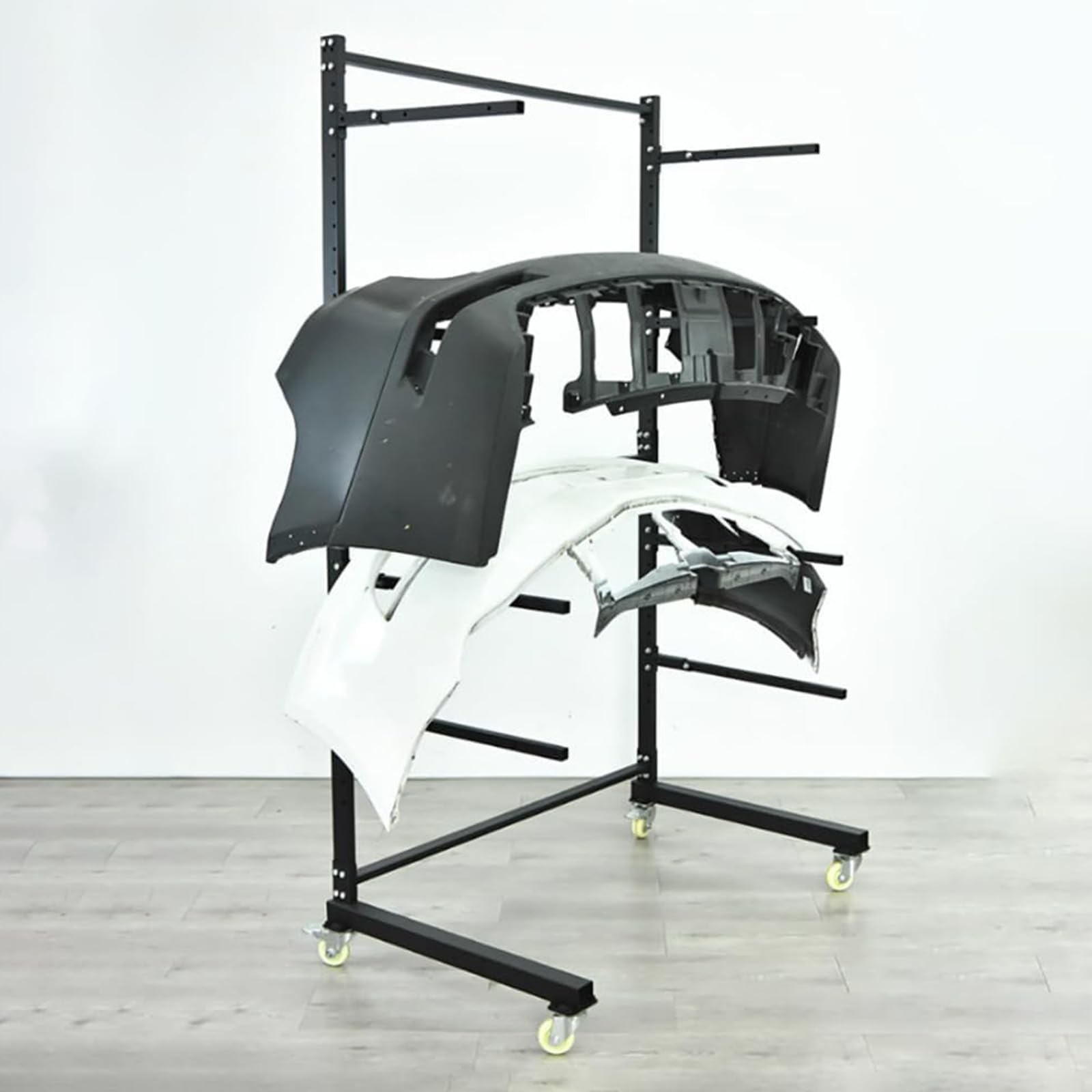 Espositore Multistrato per Paraurti, Scaffale Universale per Verniciatura A Spruzzo per Pannelli per Auto, Scaffale Mobile di Stoccaggio, Scaffale per Lo Stoccaggio di Vernice Spray