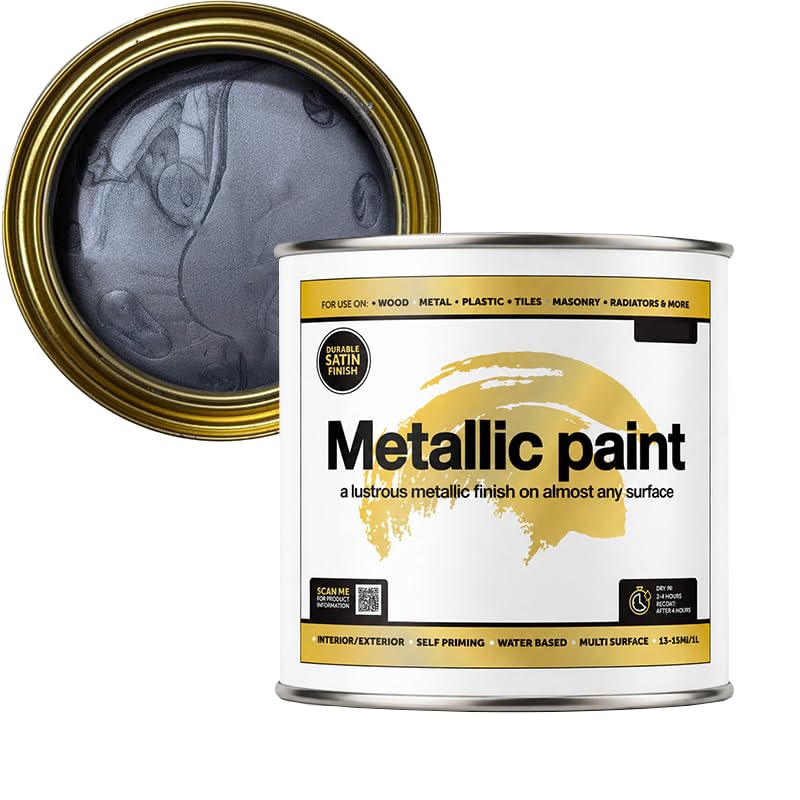 Colour Centre Metallics Paint (Pewter 2, 0.25 Liters)