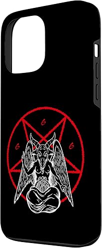 Miniatura 2 de Funda para iPhone 13 Pro Max 666 Baphomet Pentagram
