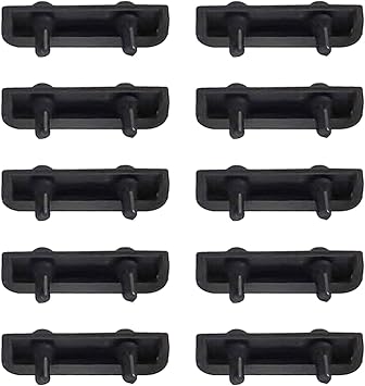 4/10/20Pcs Air Fryer Rubbers Bumpers Fit Power Air Fryer Crisper Plate Air Fryer Parts Protective Covers for Air Fryer Air Fryer Tray Rubber