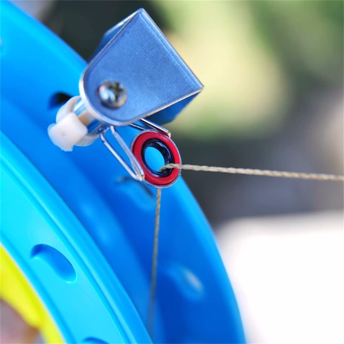 Enrollador de línea para Cometas, Rueda de Agarre para niños y Adultos, Bloqueo Seguro, ergonomía Suave, Accesorio Profesional y Duradero (Color: línea de 700 m)