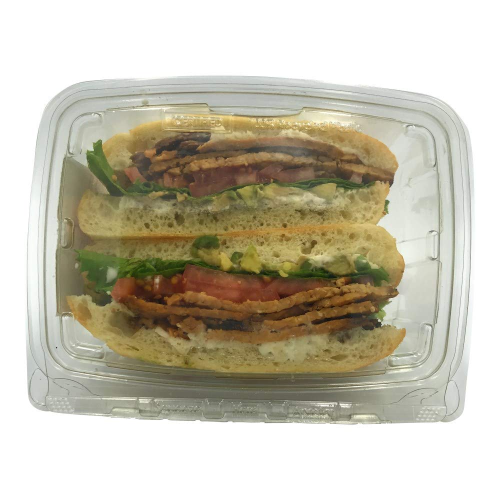 PREPARED FOODS Tempeh Tomato Lettuce Avocado Sandwich