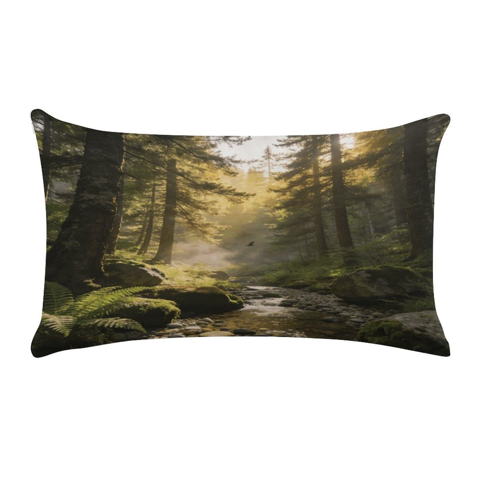 Fodpand Style Morning Lin's Melody Pillow Cases Set Of 1 Extra Soft Pillow Protectors With Hidden Zipper Perfect For Hotels, Guest Rooms,Bedroom 12X20 Inches Pillows Not Included