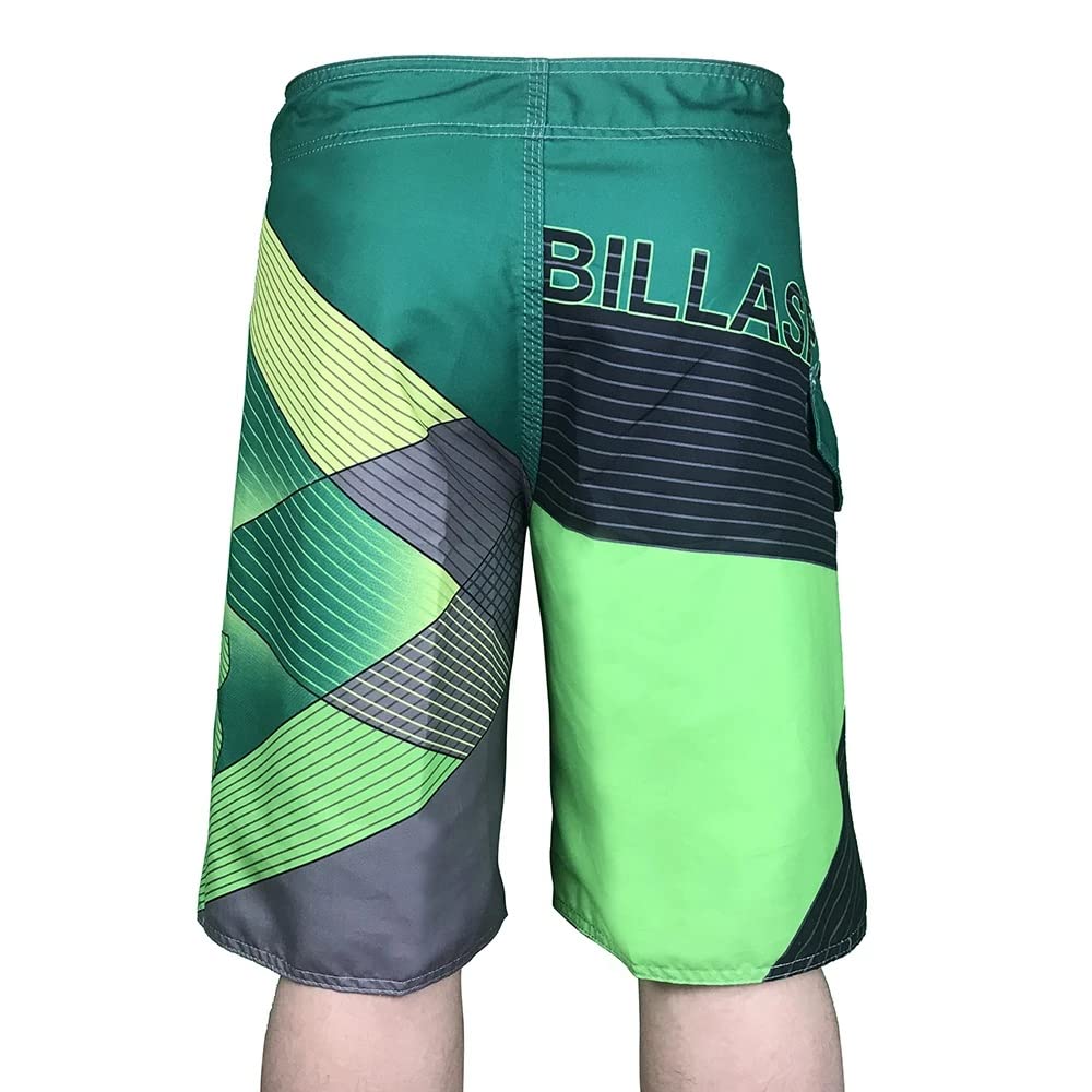 CLSDRZC Mens Bermuda Masculina Man Summer Pants Beach Wear Quick Dry Print Swiming Swimsuit