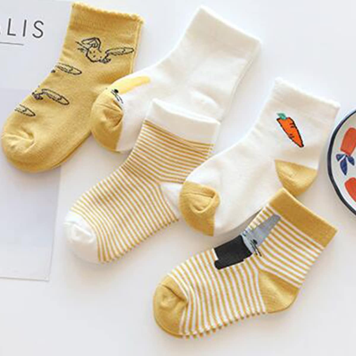 GALPADA 15paare Mädchen Cartoon Socken Für Herbst Und Winter Warme Und Bequeme Strümpfe Für Mädchen Und Jungen s Geeignet Für