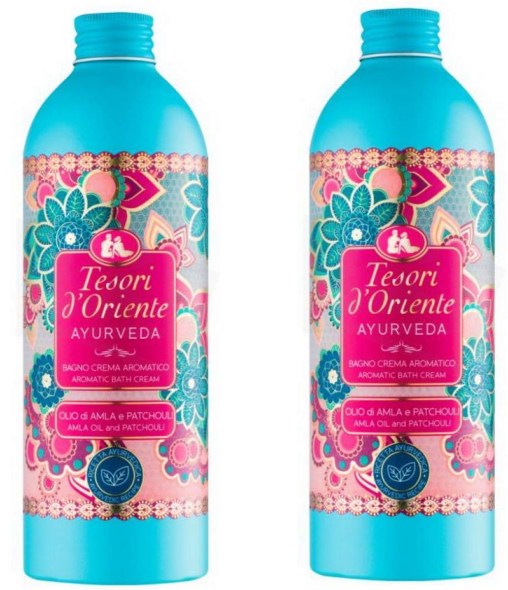 Tesori d'Oriente: Fabric Softener -"Ayurveda" Amla and Patchouli 25.36 Fluid Ounces (750ml) Bottle, Pack of 2