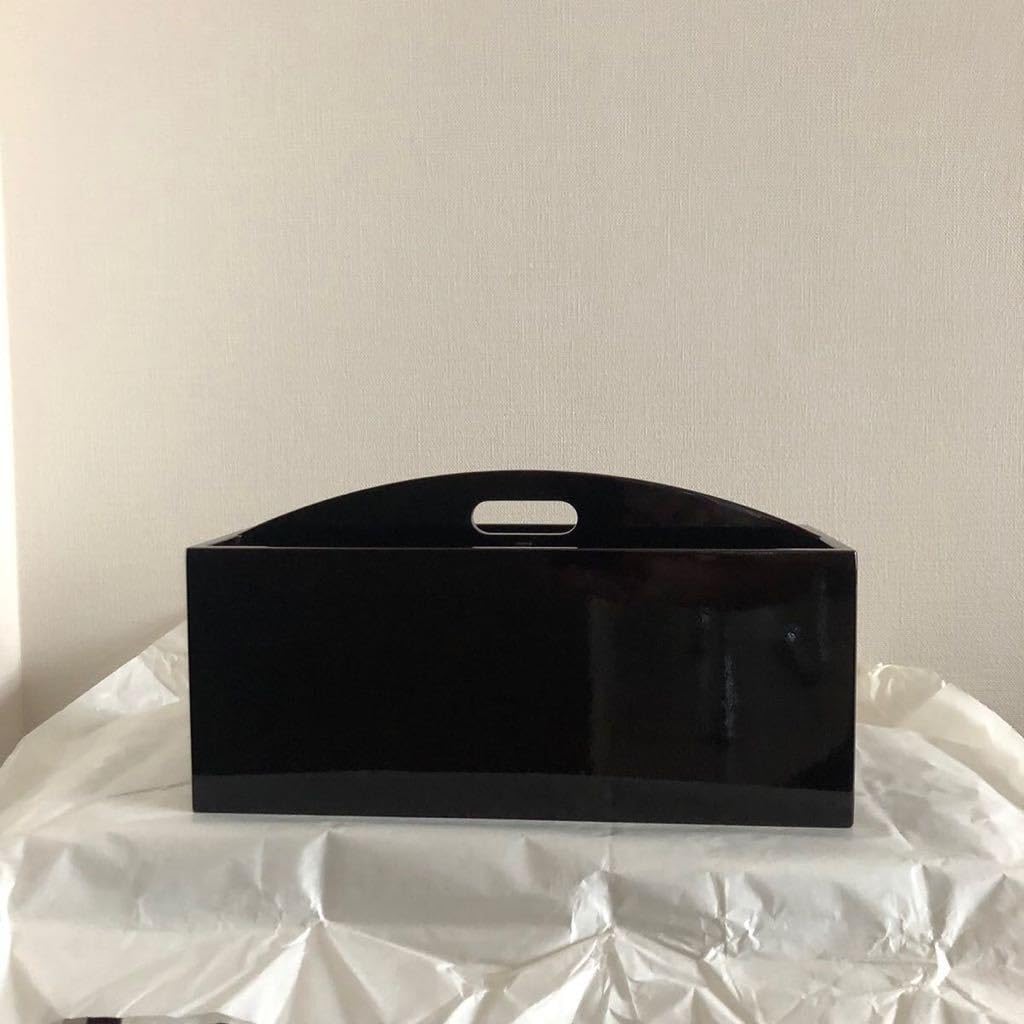 会津塗　メールラック　漆器 花柄収納ボックス mk214_5.jpg