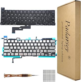 Amazon.com: Pardarsey Replacement Backlight Backlit Keyboard
