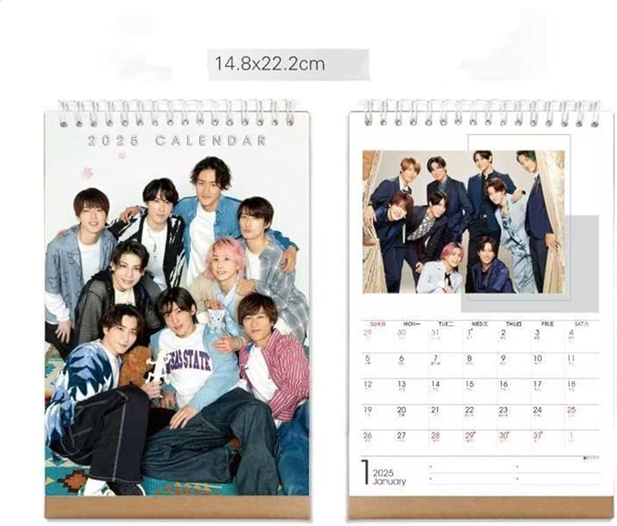 Amazon.co.jp: スノーマン カレンダー 2026年 卓上 写真集 目黒蓮 岩本 Amazon.co.jp: スノーマン カレンダー 2026年 卓上 写真集 目黒蓮 岩本