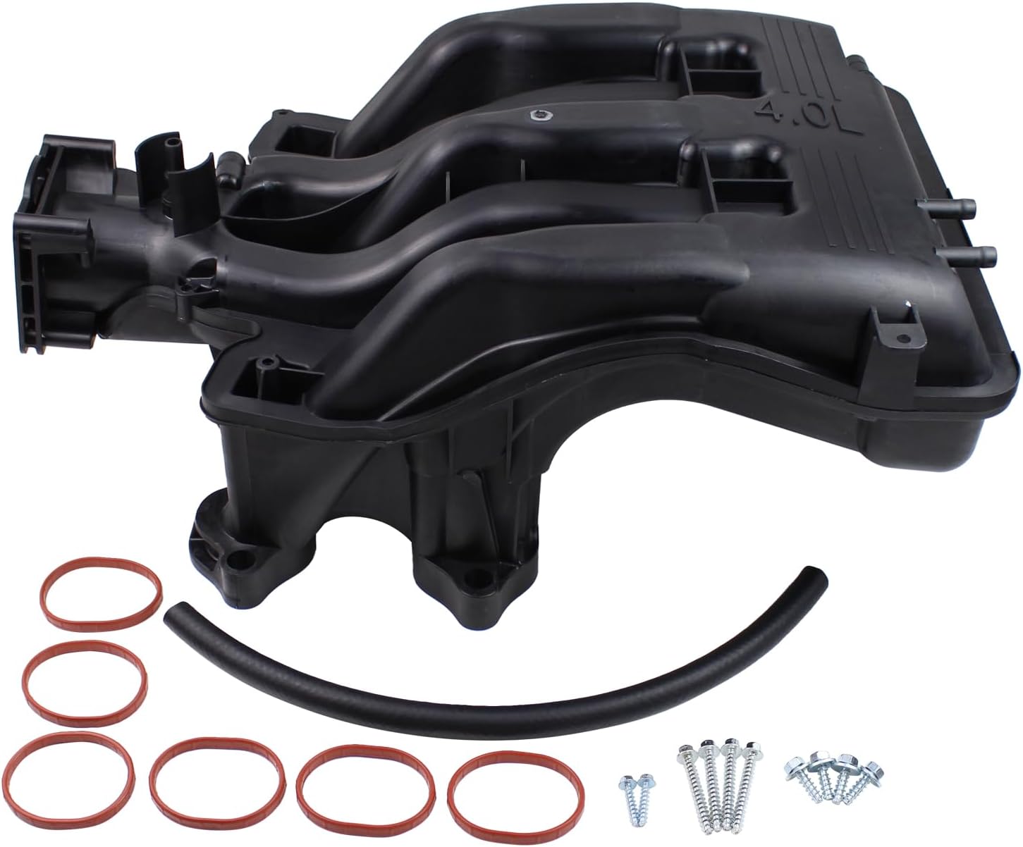 Engine Upper Intake Manifold Assembly for Ford Explorer 4.0L 2004-2010, Explorer Sport Trac 4.0L 2007-2010, Mercury Mountaineer 4.0L 2004-2010